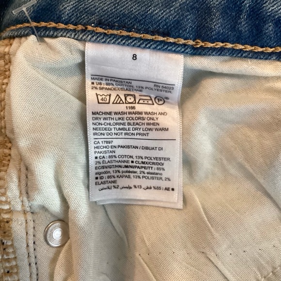 Old Navy Rock Star Distressed Super Skinny Jeans Size 8 NWT - Picture 9 of 13